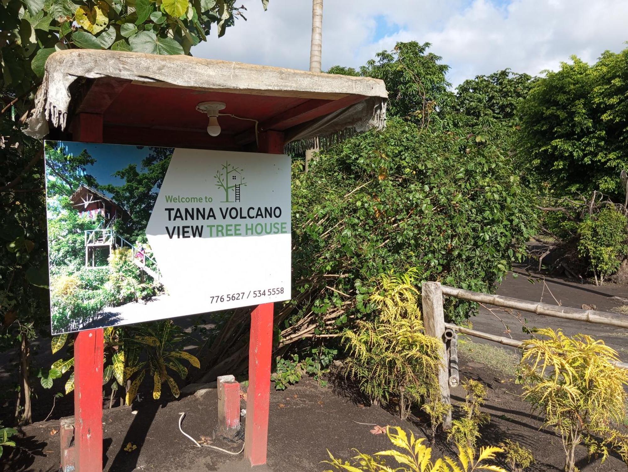 Tanna Volcano View Tree House Lenkuru Esterno foto